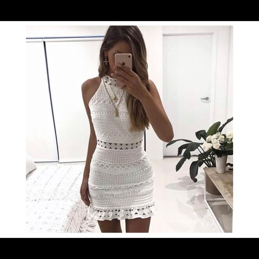 White dress